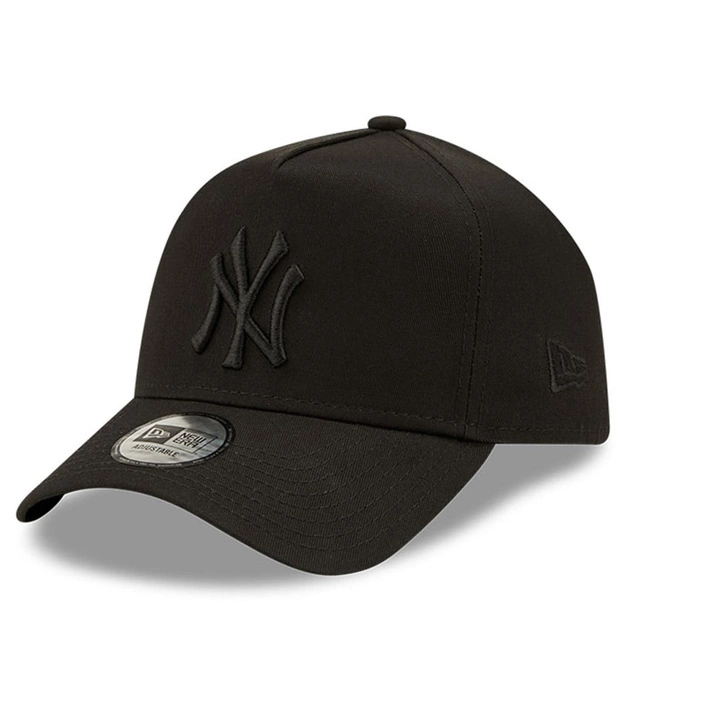 New Era New York Yankees Colour Essential Black E-Frame Trucker Cap