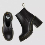 Dr. Martens sztyblety Chelsea na obcasie Spence Sendal czarne damskie 26440001