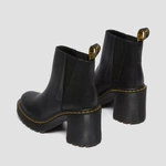 Dr. Martens sztyblety Chelsea na obcasie Spence Sendal czarne damskie 26440001