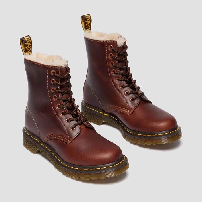 Dr. Martens 1460 Serena Faux Fur Lined Ankle Boots 23912243