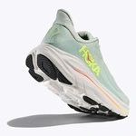 HOKA Clifton 10 damskie buty do biegania Sea Glass / Neon Flame