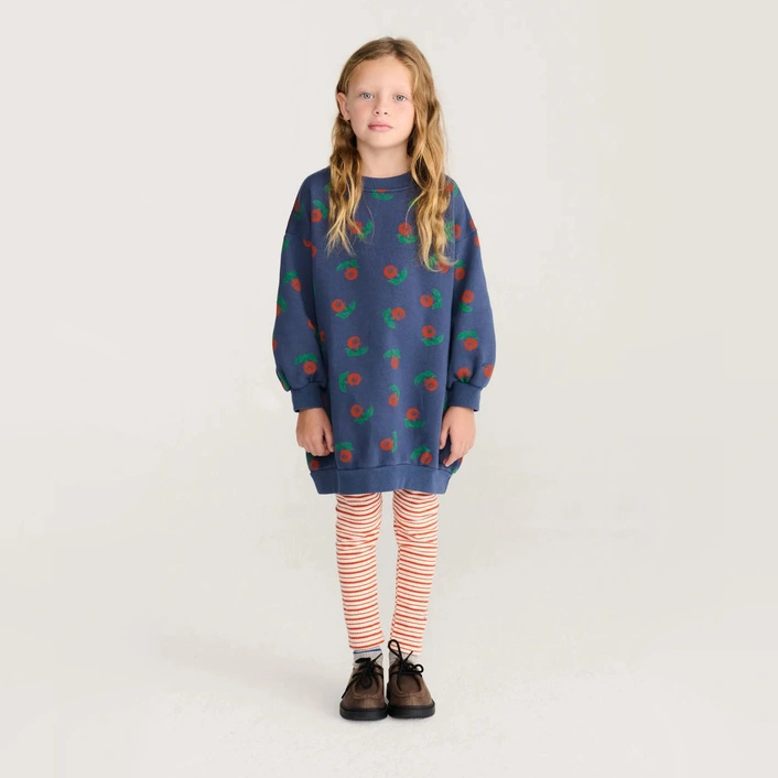BOBO CHOSES Dziecięce Legginsy BC red stripes