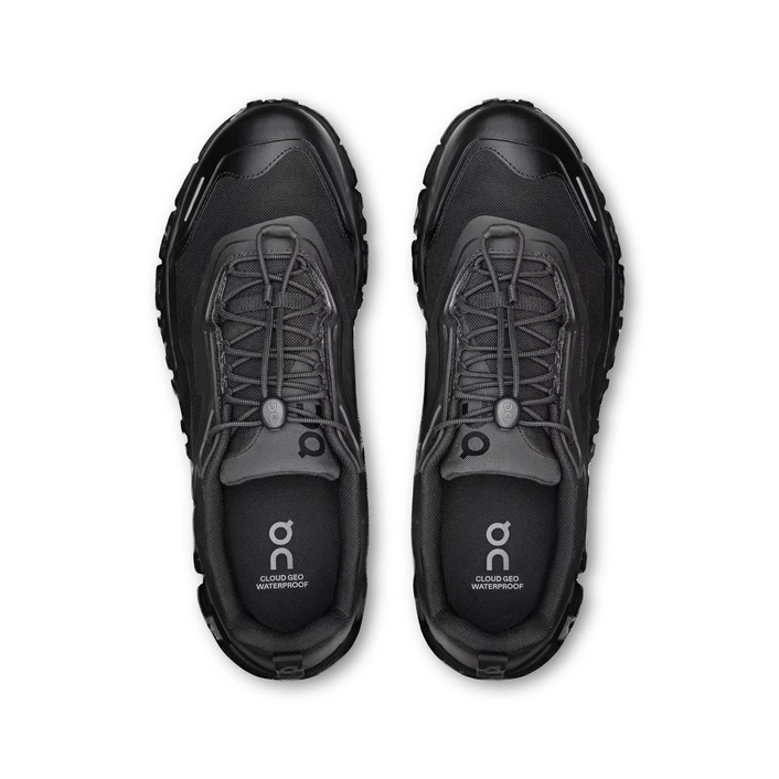 On Cloud 6 Geo Waterproof Black-Black 3MG10421043 - Męskie Sneakersy