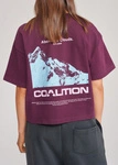 Koszulka damska Coalition CLTN OTIS – śliwka