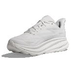 Hoka MEN'S CLIFTON 9 WHITE/WHITE