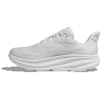 Hoka MEN'S CLIFTON 9 WHITE/WHITE