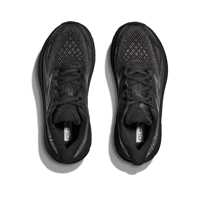 Hoka MEN'S CLIFTON 9 BLACK/BLACK