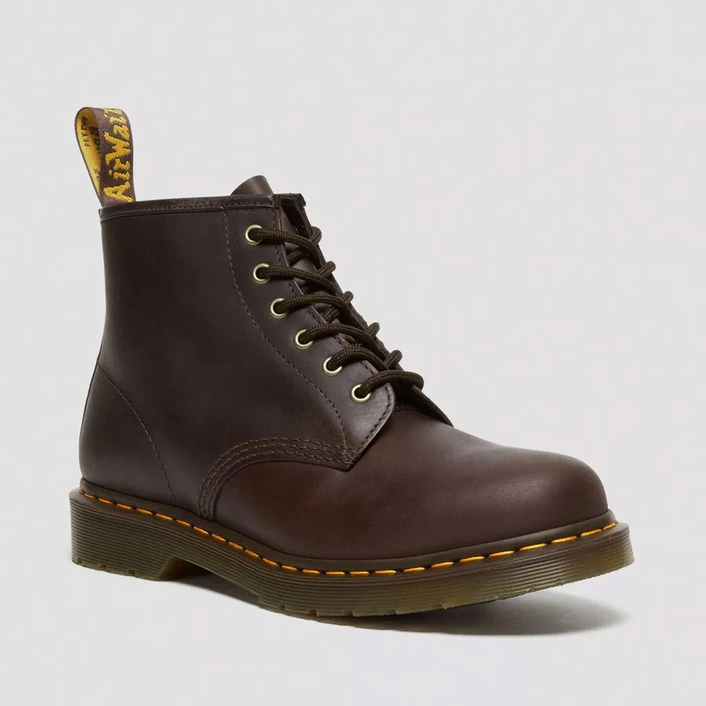 Dr. Martens glany 101 Crazy Horse ciemnobrązowe 27761201