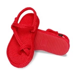 Bohonomad Hawaii Platform Rope Sandal - Red