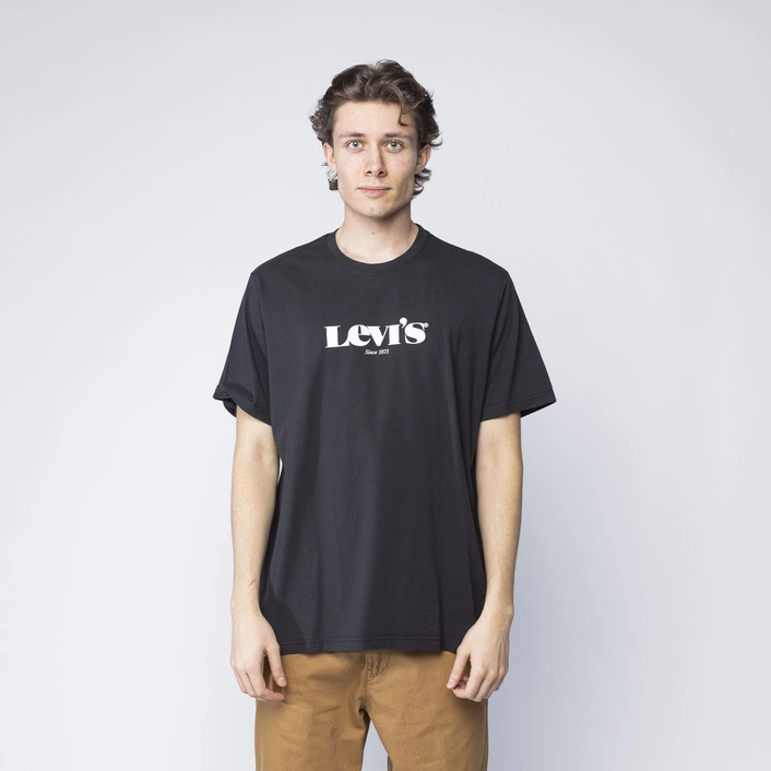 Levi's RELAXED FIT TEE BLACK