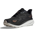 HOKA Clifton 9 damskie buty do biegania Black / Rose Gold