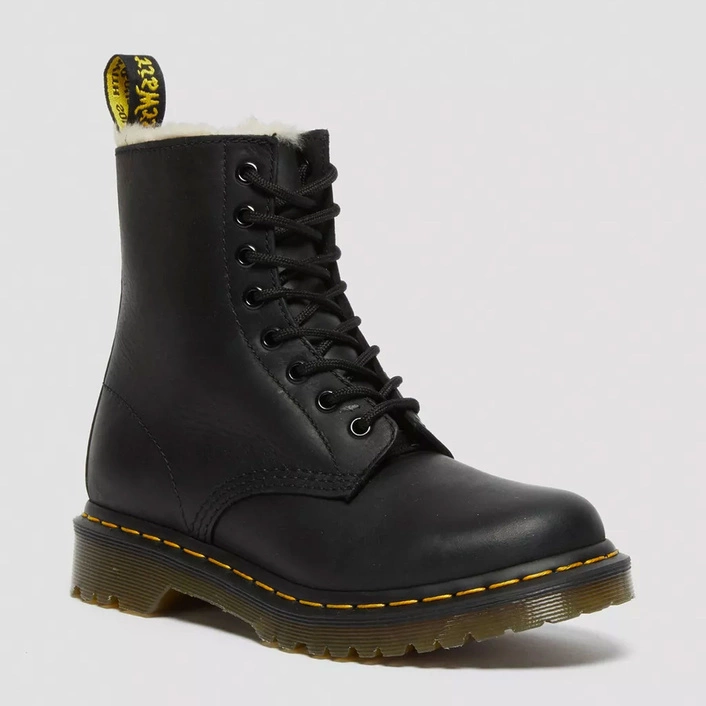Dr. Martens glany ocieplane 1460 Serena czarne damskie 21797001