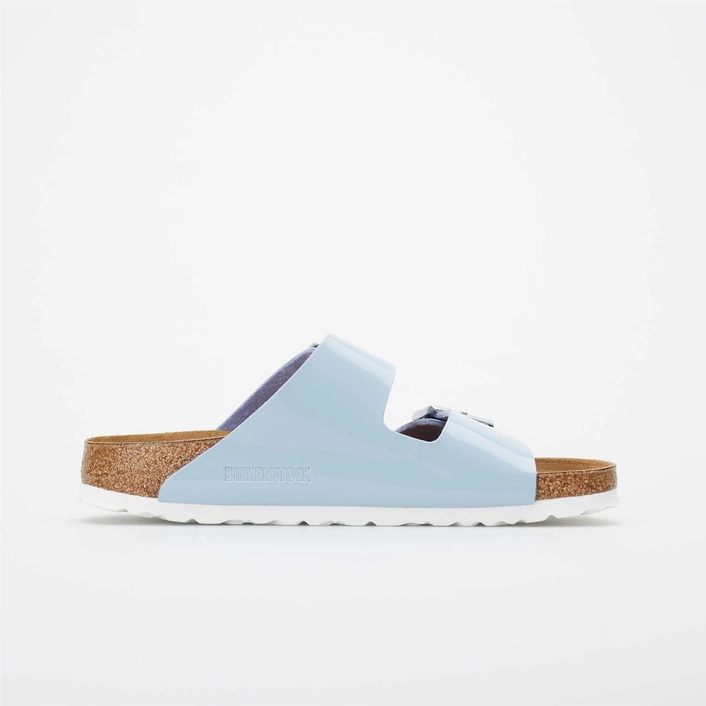 Birkenstock Sandały Damskie Arizona BF Patent Dove Blue 1019423