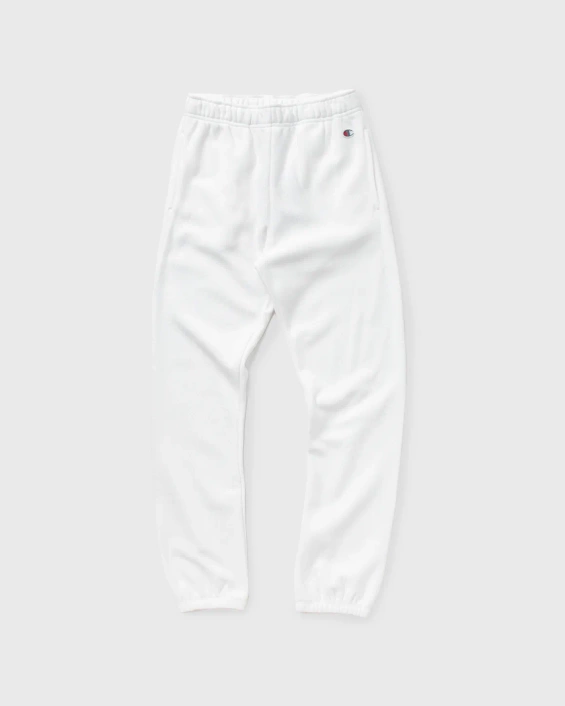 Champion WMNS Elastic Cuff Pants WHITE