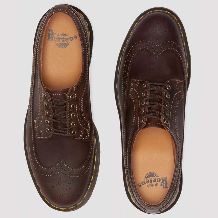 Dr. Martens 3989 Crazy Horse Leather Brogue Shoes 40553201