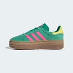 Adidas Gazelle Bold Court Green / Lucid Pink / Pure Sulfur JH9668