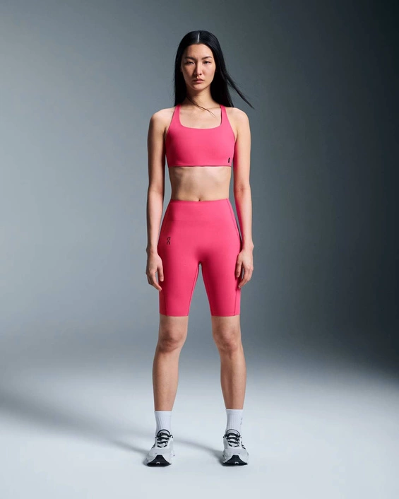 On Running MOVEMENT TIGHTS SHORT Pink 1WE11912503