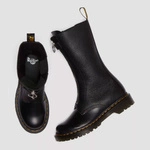 Dr. Martens Women's 1B99 Front Zip Leather Lace Up Boots 32053001