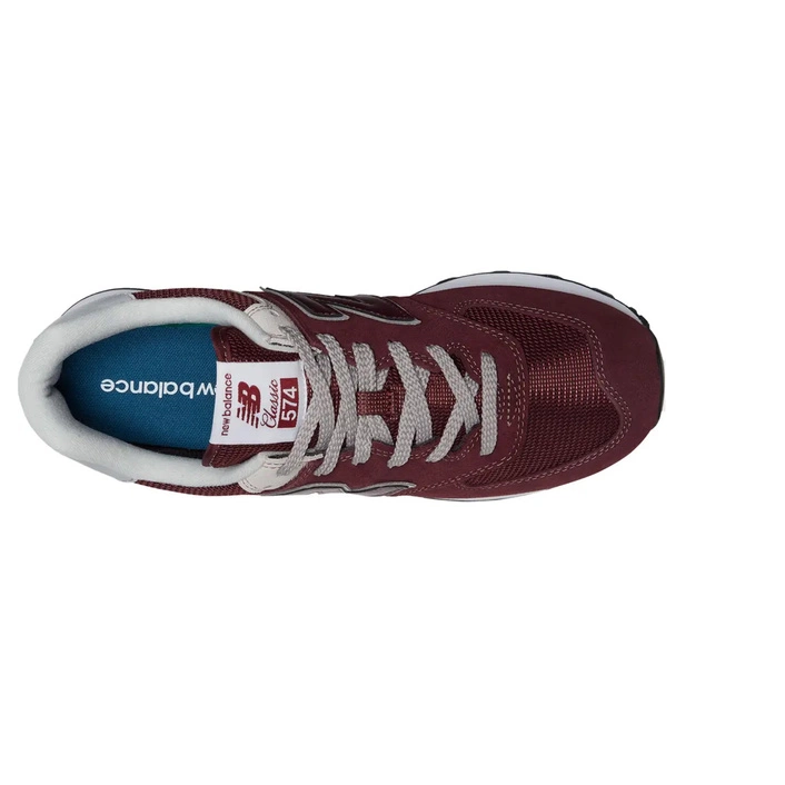 New Balance Buty Sneakersy Męskie 574 ML574EVM Bordowe