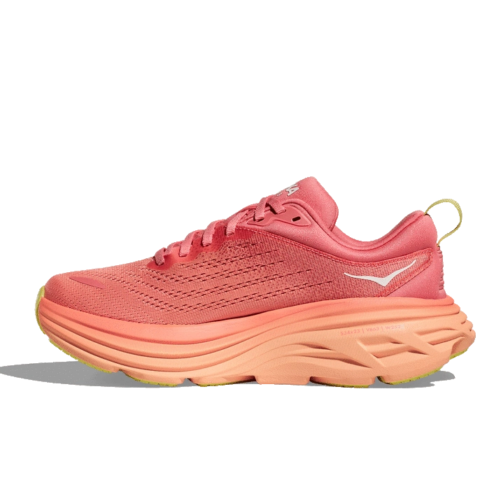 Hoka WOMEN'S BONDI 8 CORAL/PAPAYA
