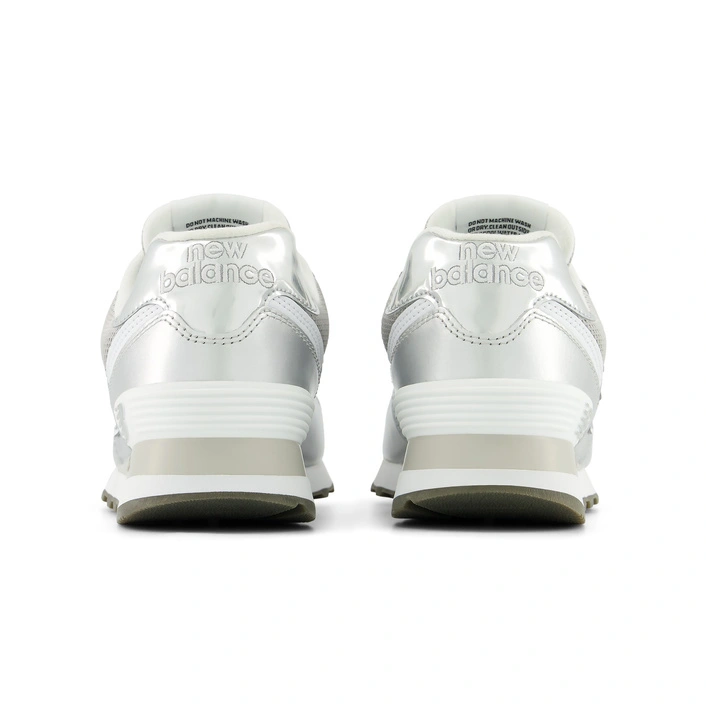 New Balance Buty Sneakersy Damskie 574 W574428 Srebrne