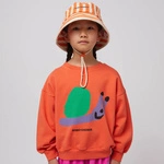 BOBO CHOSES Bawełniana Bluza Funny Snail sweatshirt