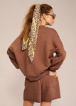 Bluza damska Coalition CLTN NIKO – brąz