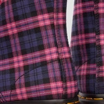 Dr. Martens glany 1460 Tartan fioletowo-różowe damskie 41969650