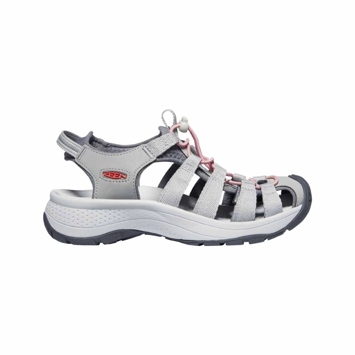 KEEN ASTORIA WEST SANDAL GREY/CORAL