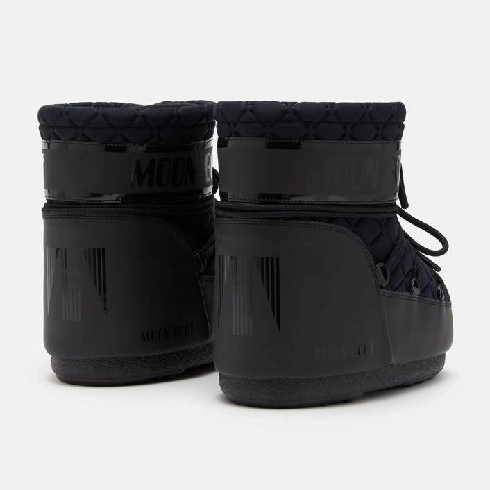 ŚNIEGOWCE MOON BOOT ICON LOW QUILT BLACK