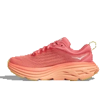 Hoka WOMEN'S BONDI 8 CORAL/PAPAYA