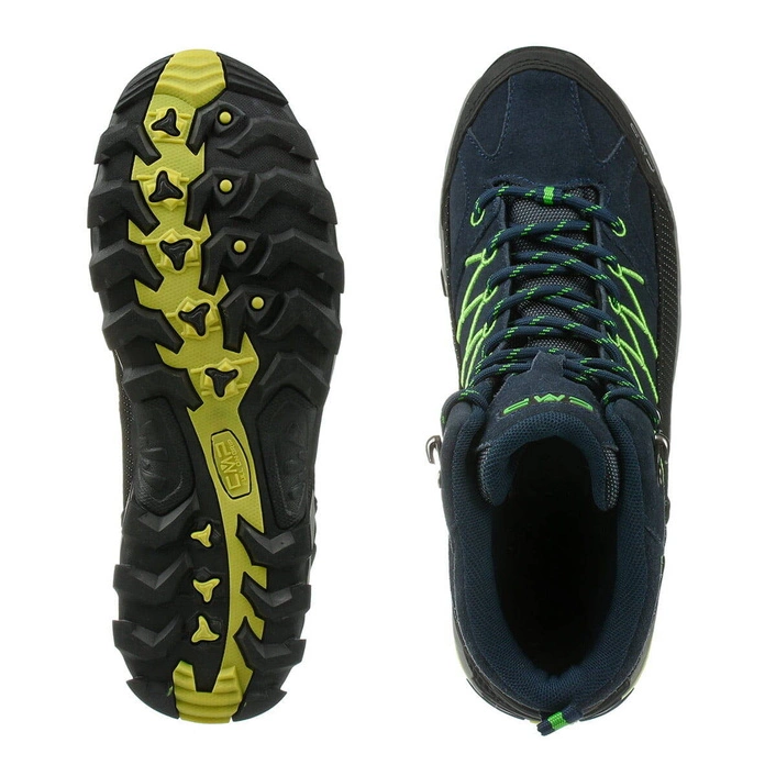 CMP RIGEL MID TREKKING SHOE Waterproof B.BLUE-GECKO
