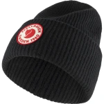 Fjällräven 1960 Logo Hat Black – Klasyczna dwuwarstwowa czapka z wełny i bawełny organicznej