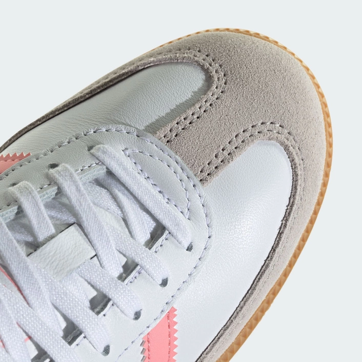 Adidas SAMBA OG J JP5480 Cloud White / Semi Pink Spark / Gum