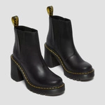 Dr. Martens sztyblety Chelsea na obcasie Spence Sendal czarne damskie 26440001