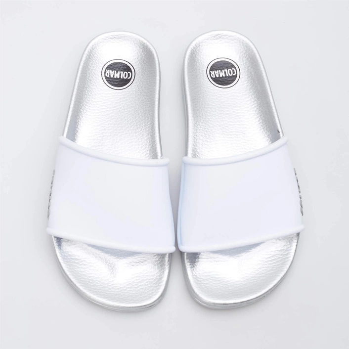 Colmar KLAPKI DAMSKIE SLIPPER PLAIN WHITE/SILVER