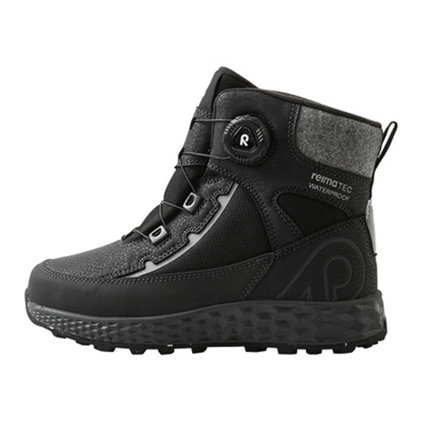 Reima Tec Dziecięce Buty Zimowe Hallava Quicklock Black 5400164A9990