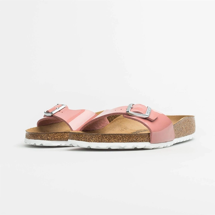 Birkenstock Klapki Damskie Madrid BF Patent Old Rose