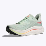 HOKA Clifton 10 damskie buty do biegania Sea Glass / Neon Flame