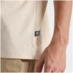 New Balance Męska Koszulka Beżowa MT51605LIN