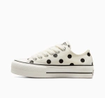 Converse Chuck Taylor All Star Lift Platform Polka Dots A10689C