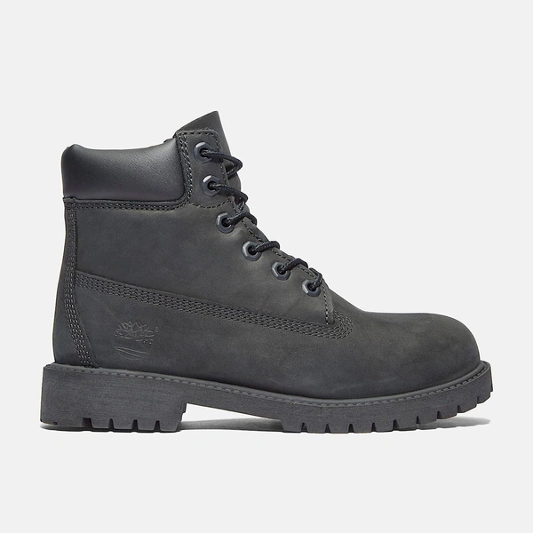 Timberland 6" Premium Waterproof Boot Black (GS) TB112907001