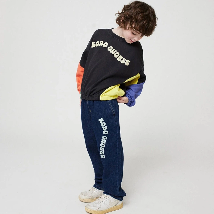 BOBO CHOSES Bawełniana Bluza Wavy Bobo Choses sweatshirt