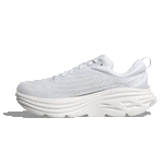 HOKA Bondi 8 męskie buty do biegania White / White