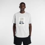 New Balance Koszulka męska Szara MT61B0WFAHH