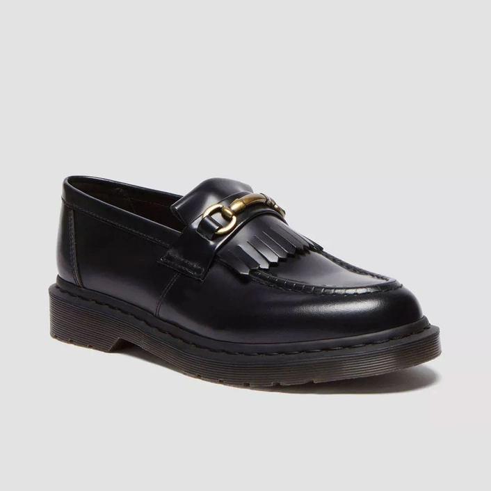 Dr. Martens loafersy Adrian Snaffle Smooth czarne 32102001