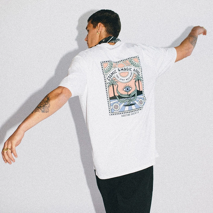 Kaotiko  Magic Soul Washed T-shirt 