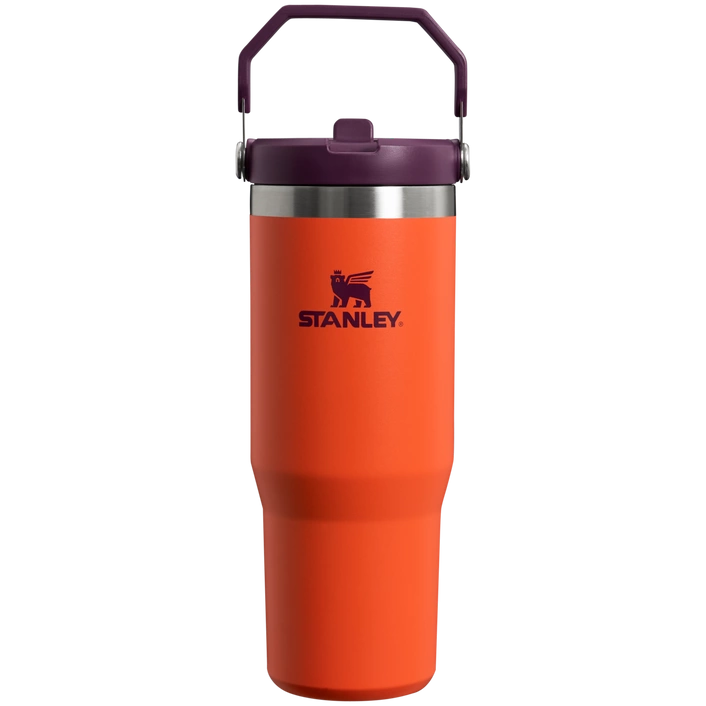 Stanley Kubek The IceFlow Flip Straw Tumbler 0,89L - Tigerlily Plum