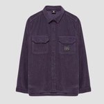 Kaotiko Lilac Corduroy Shirt