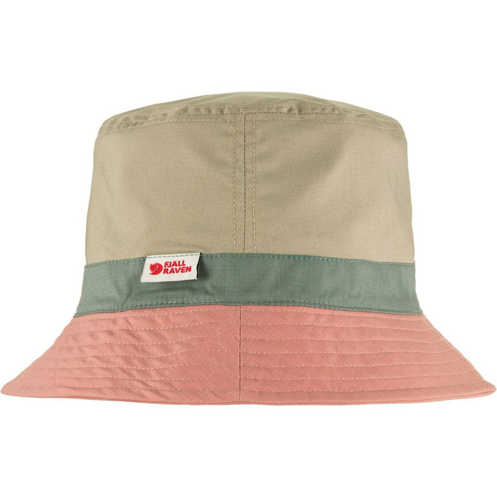 Fjallraven REVERSIBLE BUCKET HAT Dusty Rose-Fossil